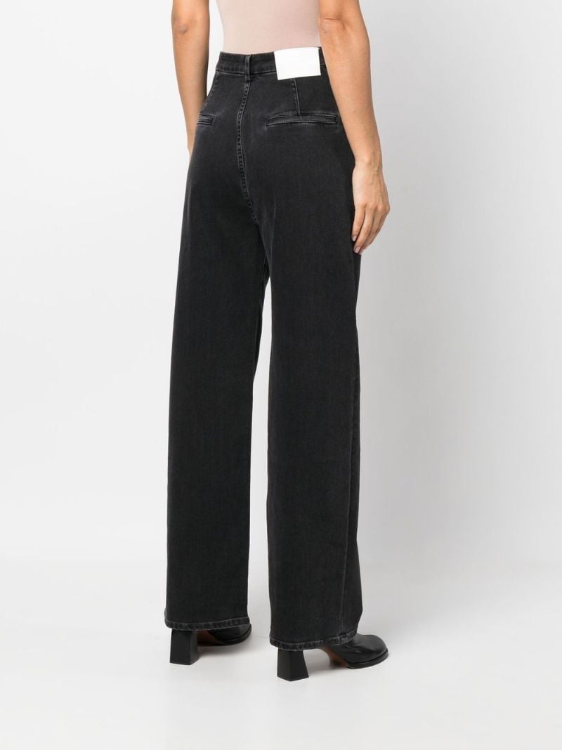 Grey Wide-leg Jeans