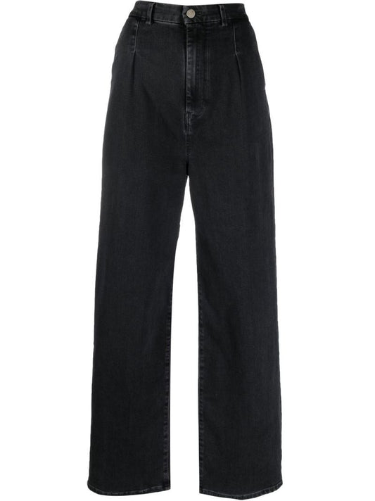 Grey Wide-leg Jeans