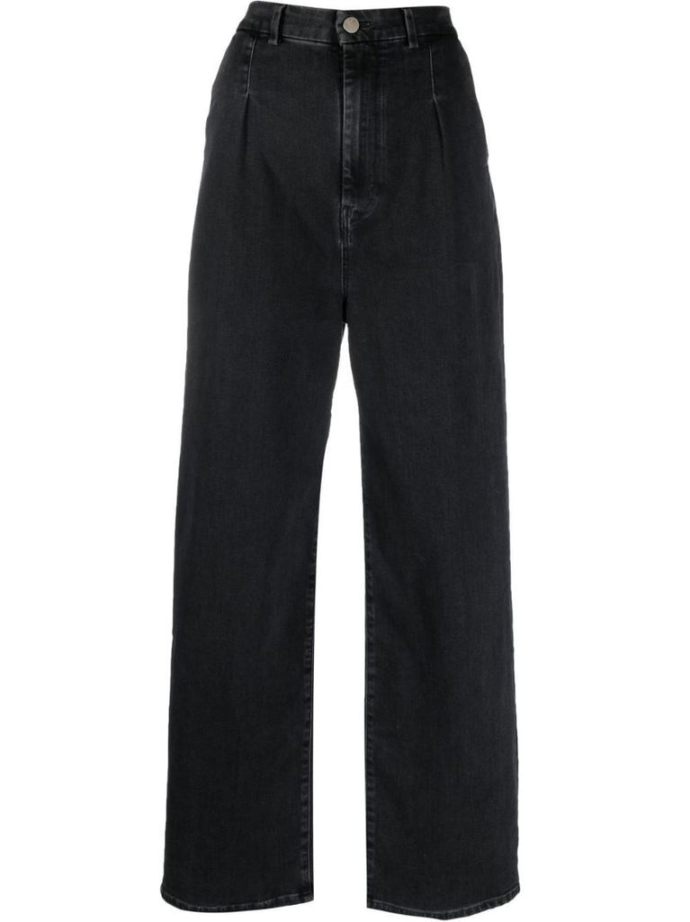 Grey Wide-leg Jeans