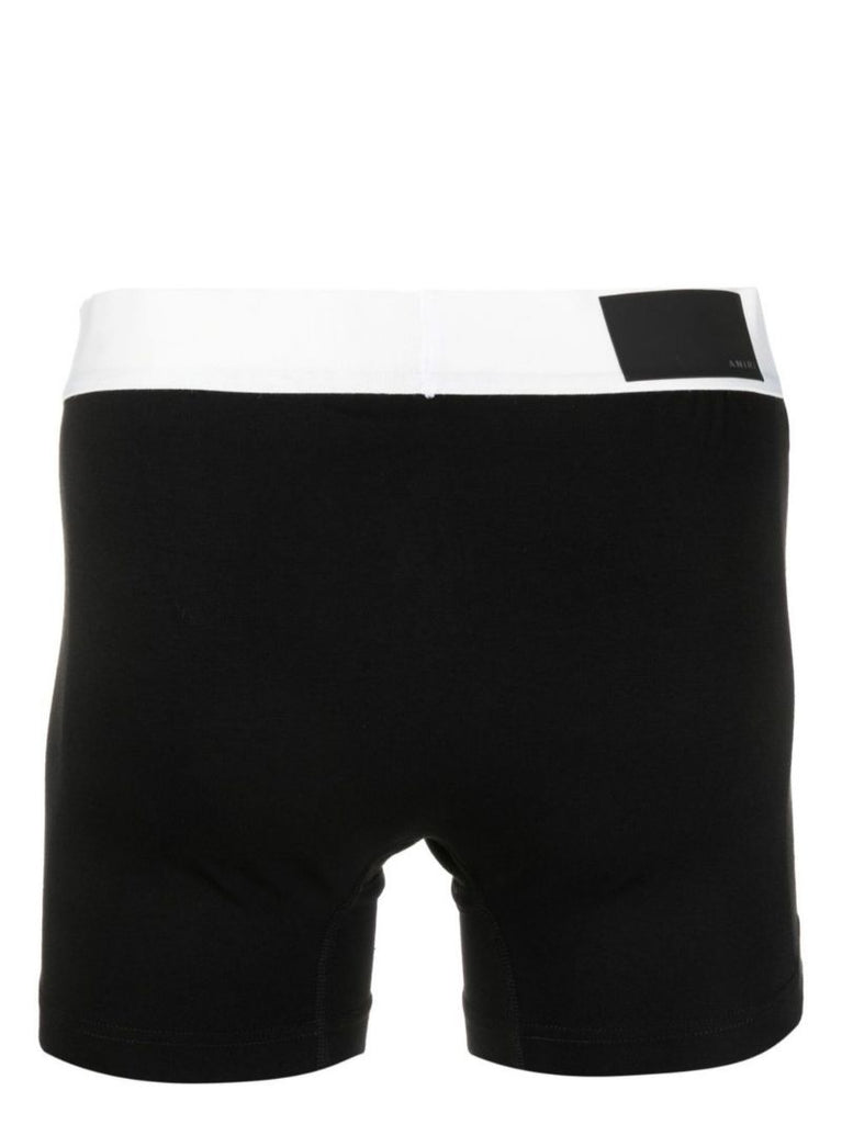 Black Logo Patch Boxer Briefs