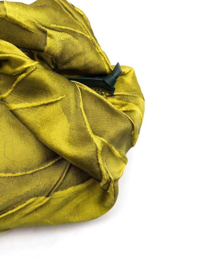 Yellow Small Jacquard Tote Bag