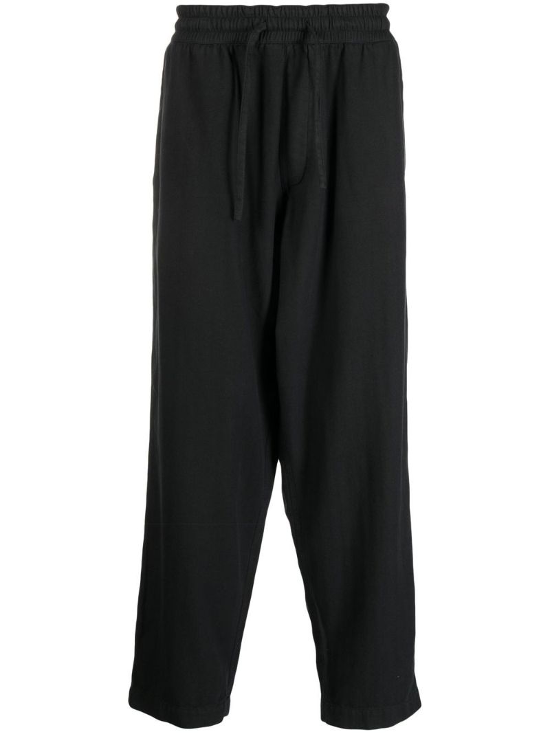 Black Alva Organic Cotton Trousers