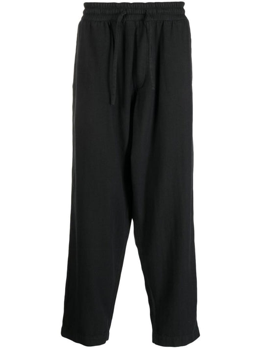 Black Alva Organic Cotton Trousers