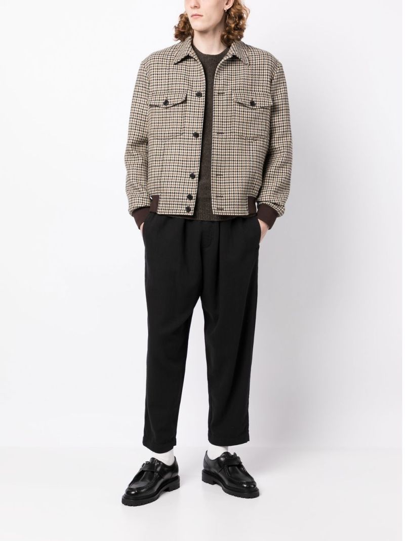Black Alva Organic Cotton Trousers