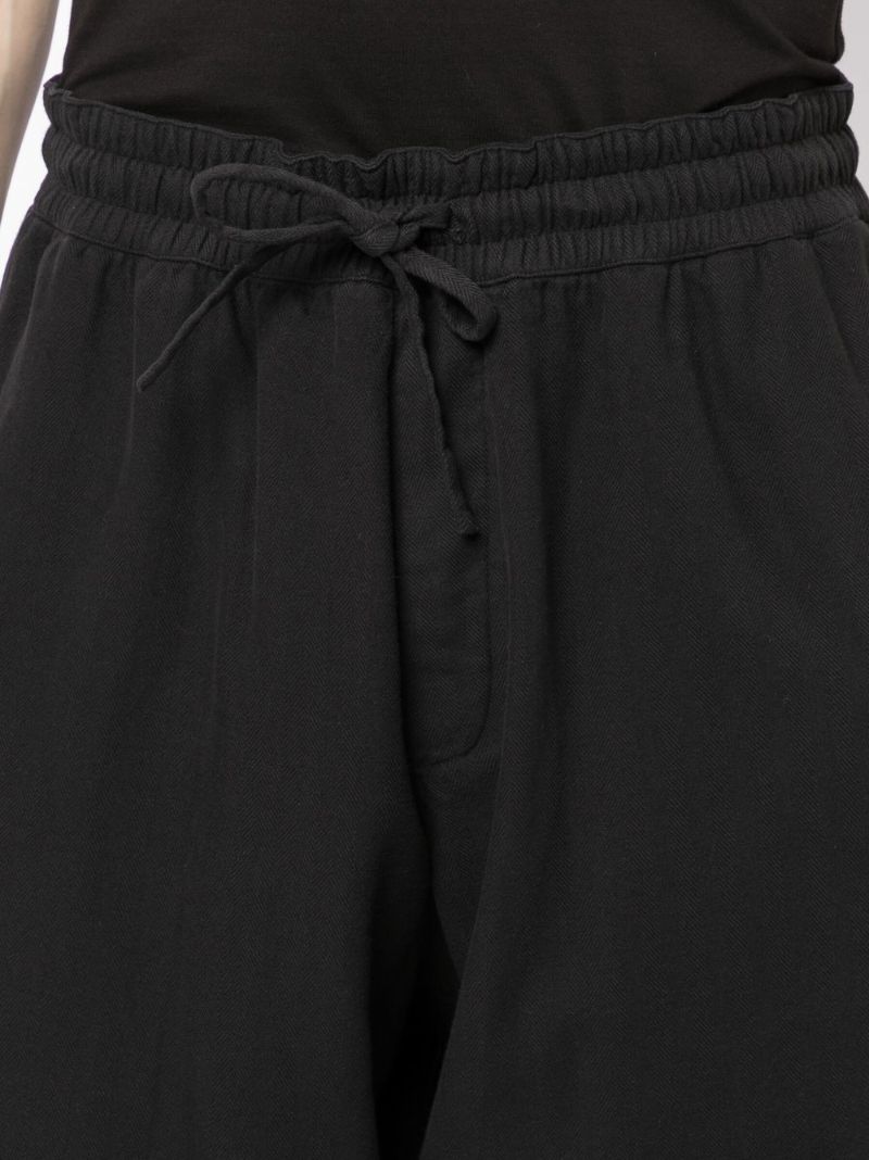 Black Alva Organic Cotton Trousers