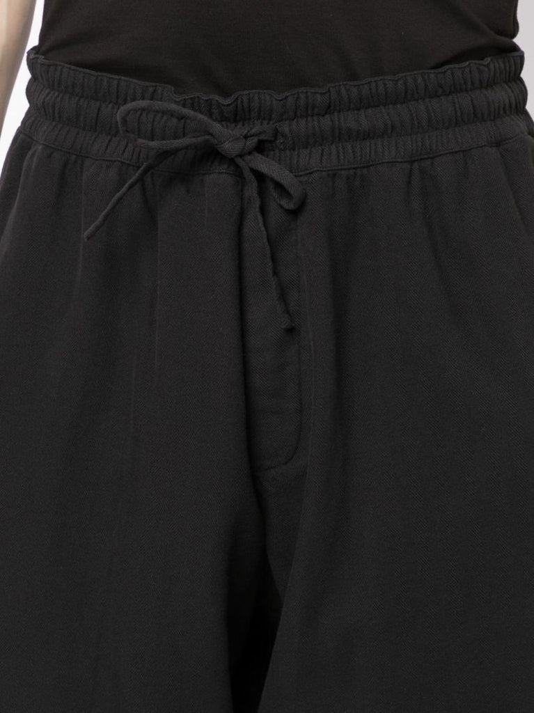 Black Alva Organic Cotton Trousers
