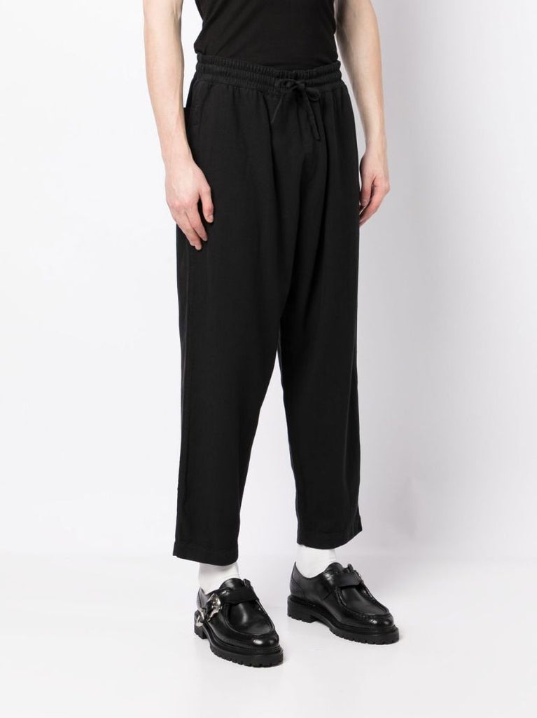 Black Alva Organic Cotton Trousers
