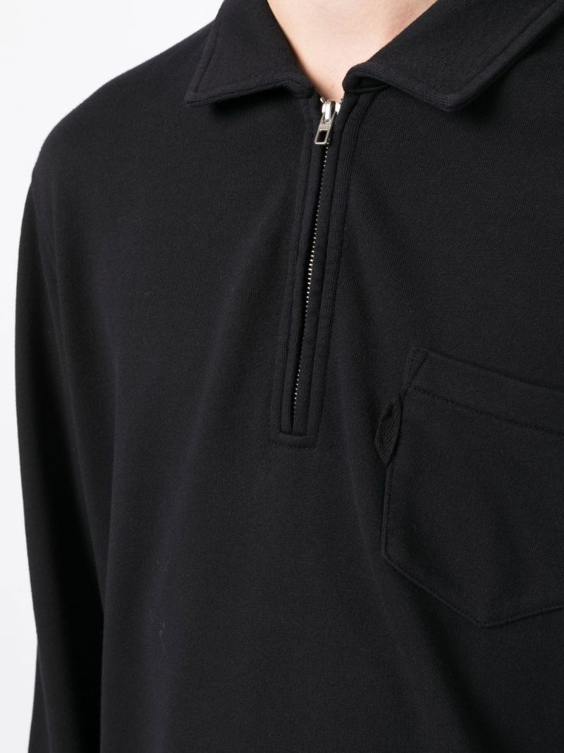 Black Sugden Cotton Sweatshirt