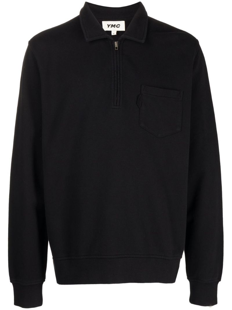 Black Sugden Cotton Sweatshirt