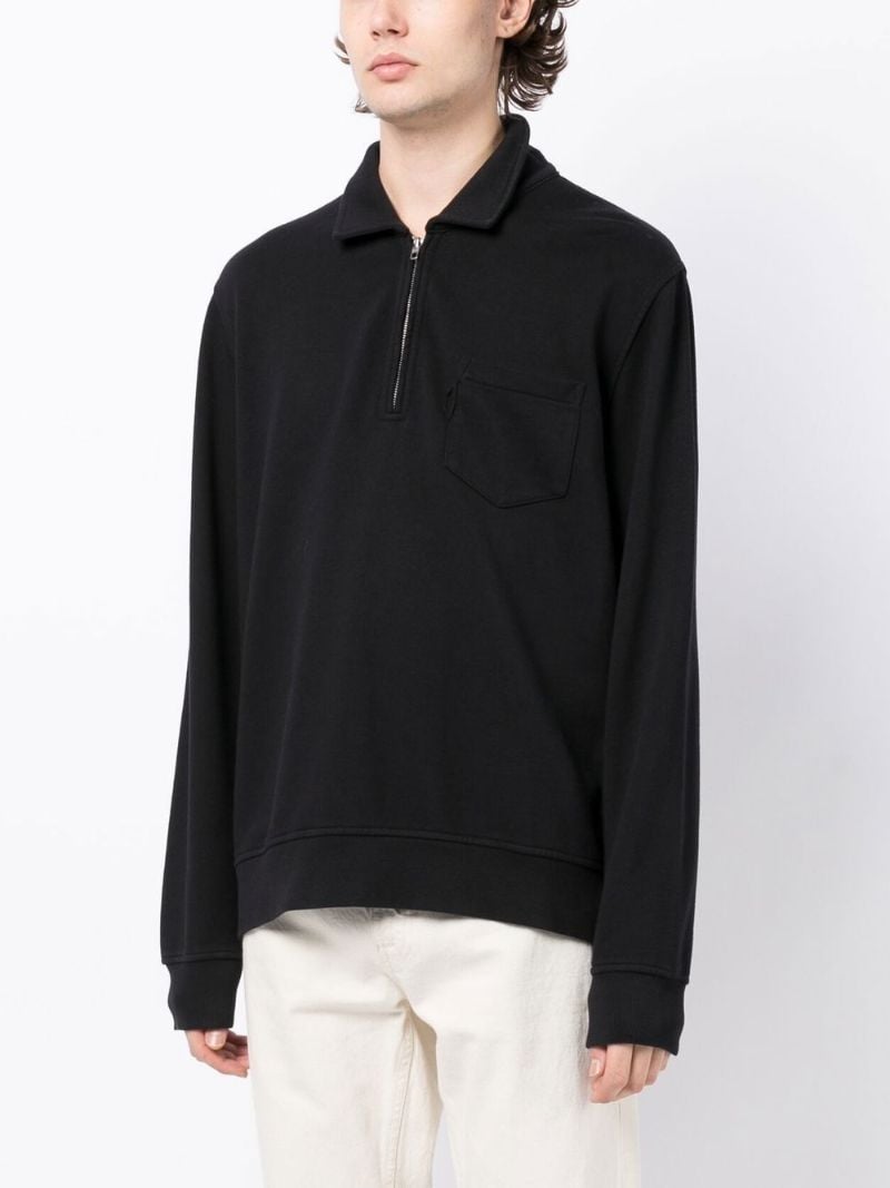 Black Sugden Cotton Sweatshirt