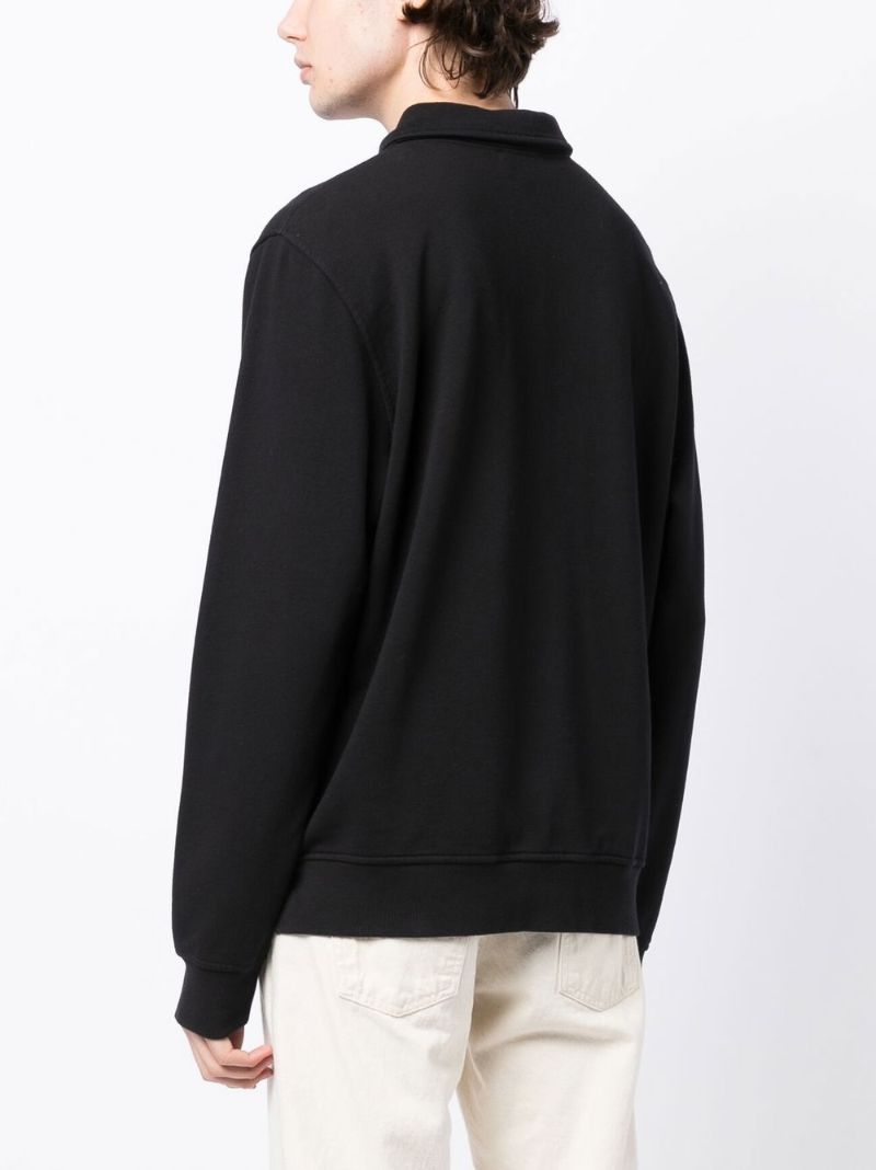 Black Sugden Cotton Sweatshirt