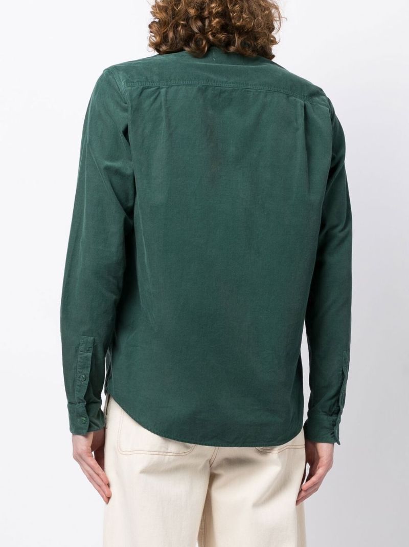 Green Needlecord Shirt
