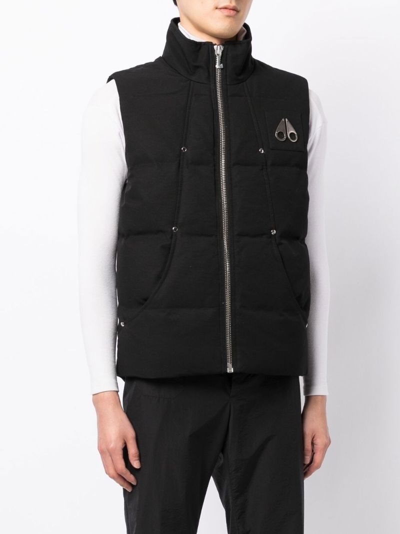 Black Montreal Padded Gilet