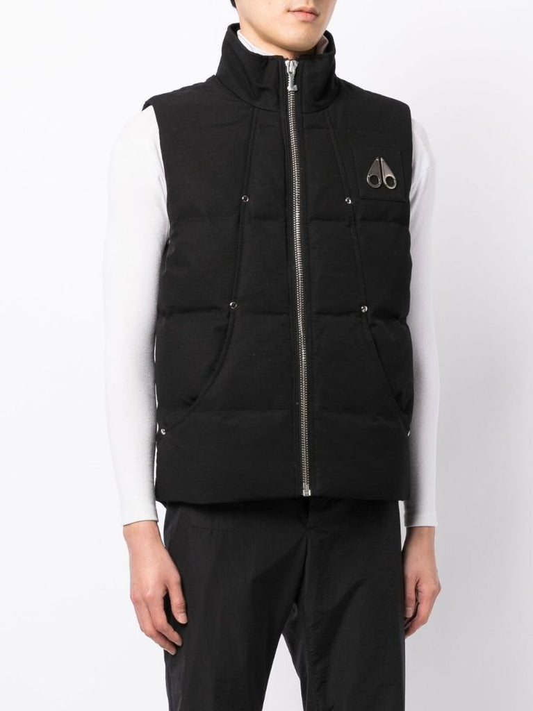 Black Montreal Padded Gilet