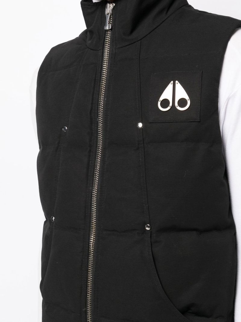 Black Montreal Padded Gilet