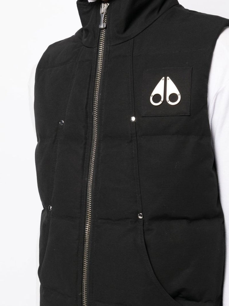Black Montreal Padded Gilet