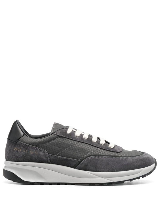 Grey Track 80 Suede Sneakers