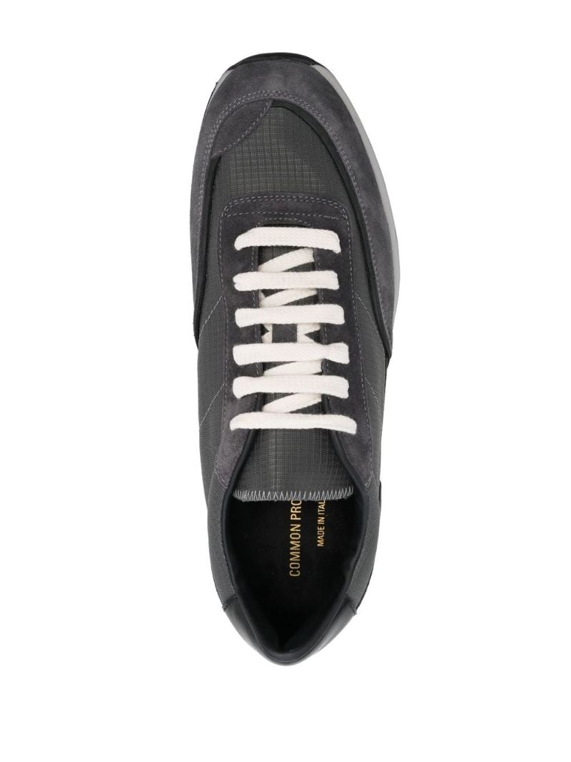 Grey Track 80 Suede Sneakers