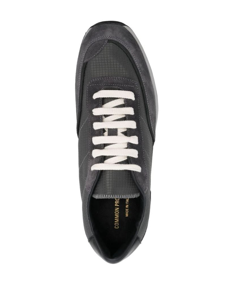 Grey Track 80 Suede Sneakers