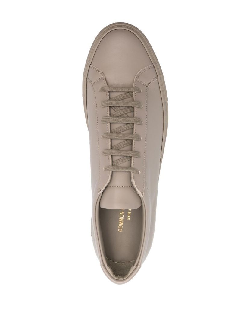 Neutral Achilles Leather Sneakers