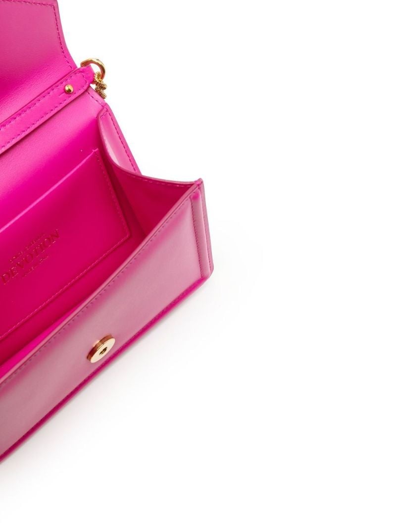 Pink Devotion Small Leather Top-handle Bag