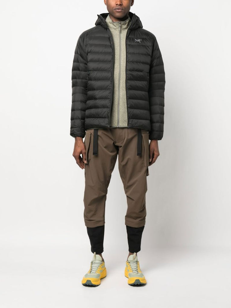 Black Cerium Hooded Jacket