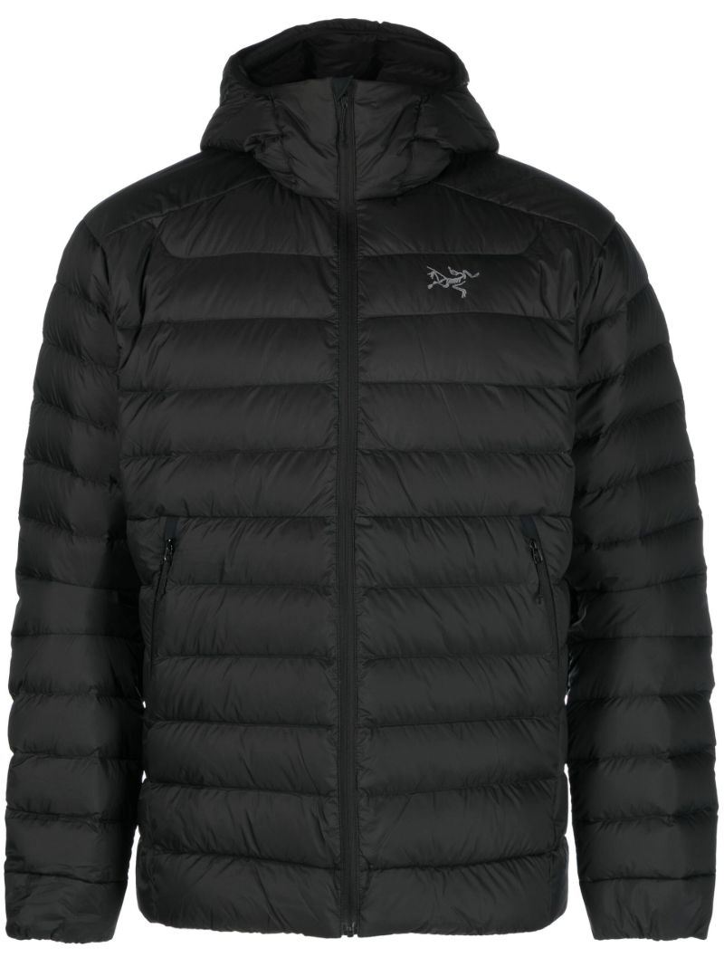Black Cerium Hooded Jacket