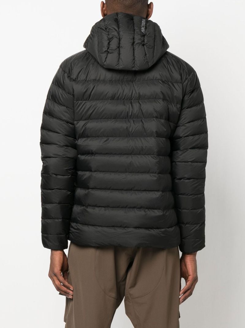 Black Cerium Hooded Jacket