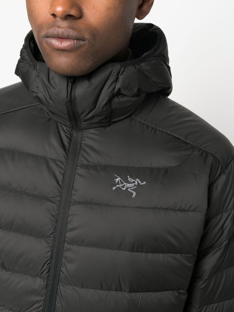 Black Cerium Hooded Jacket