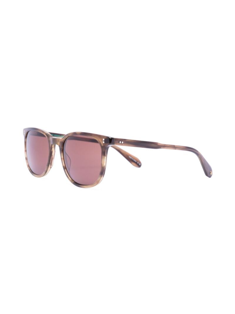 Brown Bentley Rectangle Sunglasses