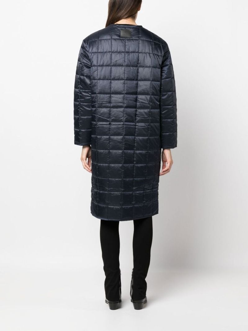 Navy Andy Quilted Coat