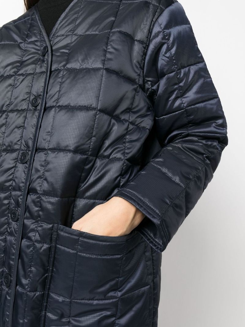 Navy Andy Quilted Coat