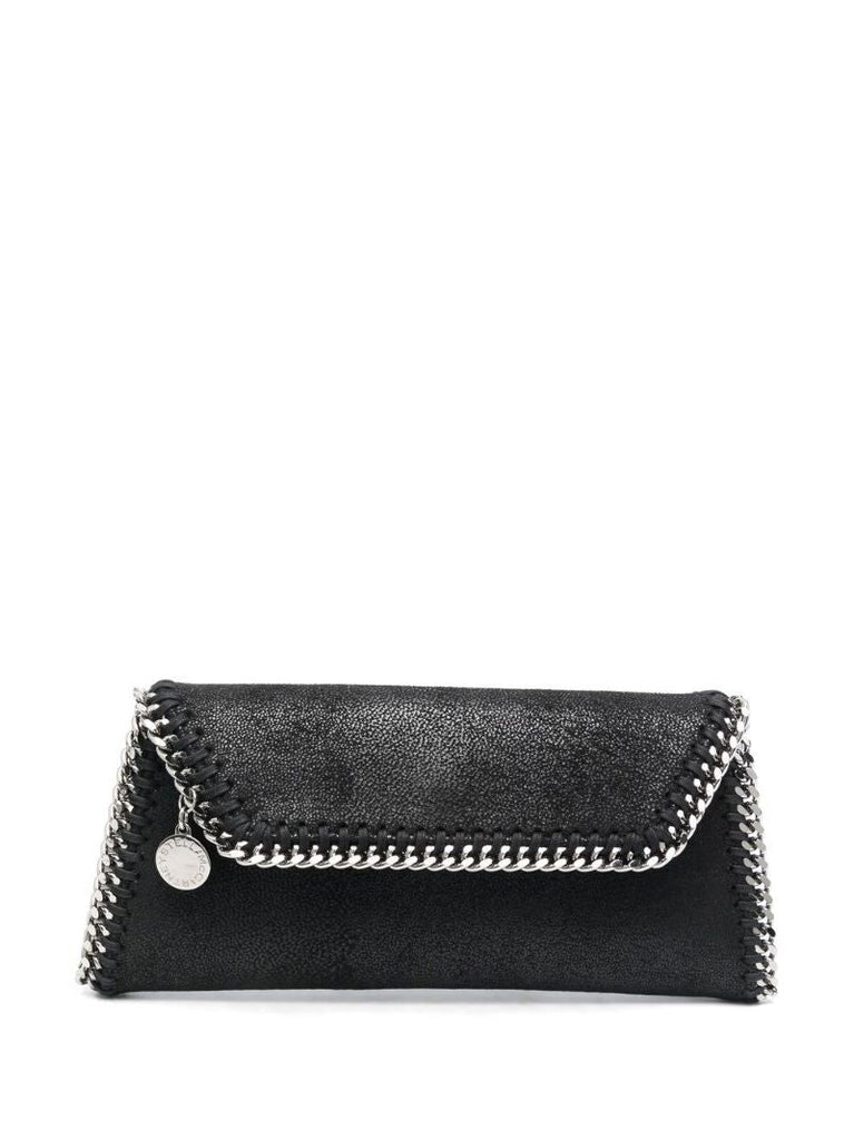 Black Falabella Clutch Bag
