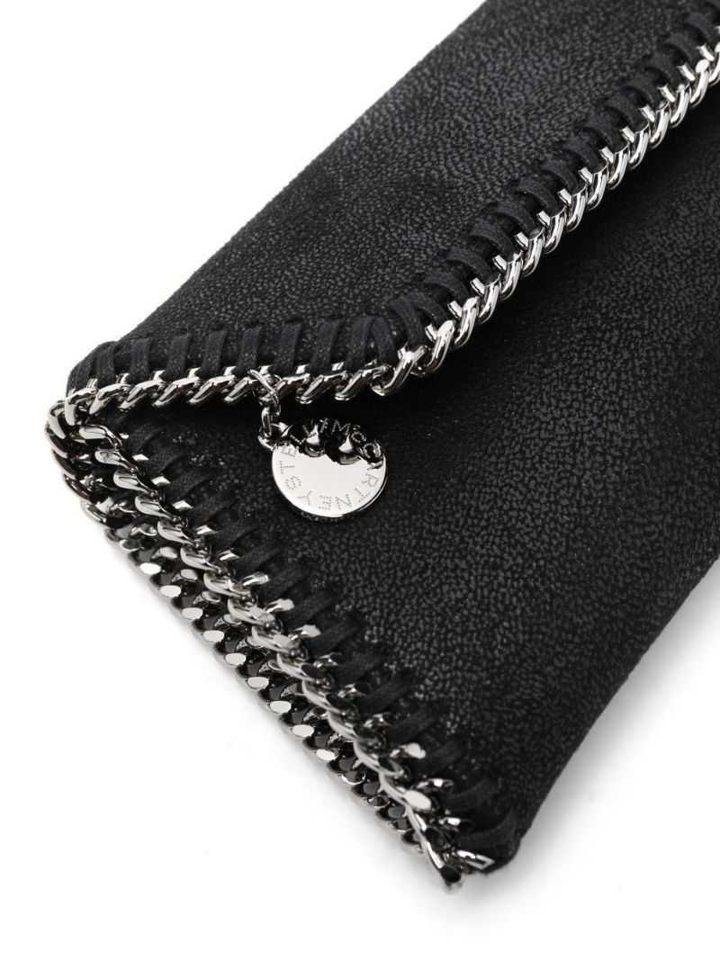 Black Falabella Clutch Bag