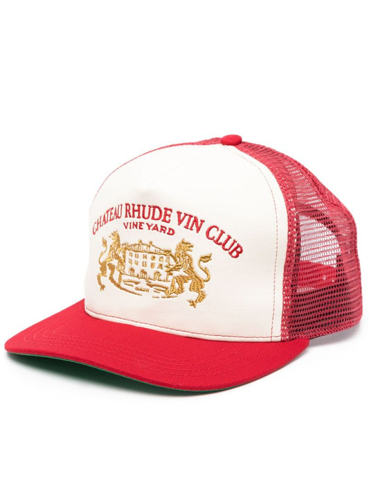 Red Cellier Trucker Cap