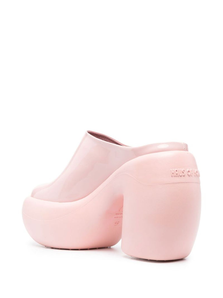 Pink Honey Bubble 120 Platform Mules