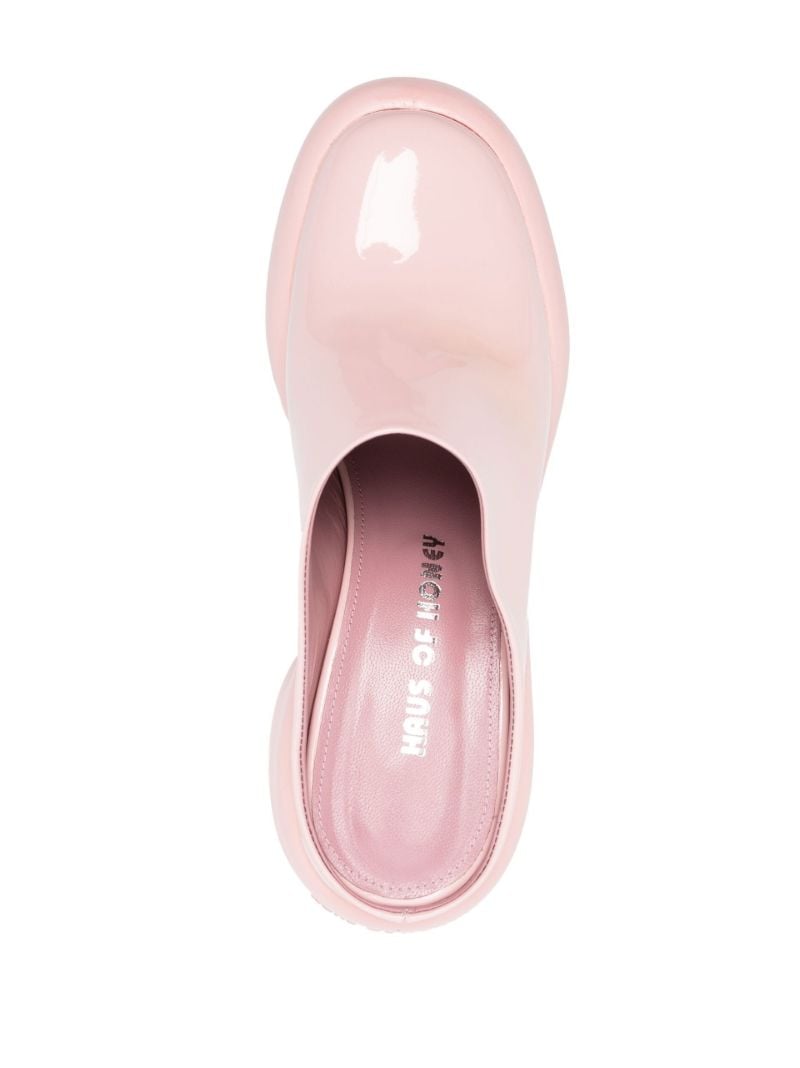 Pink Honey Bubble 120 Platform Mules
