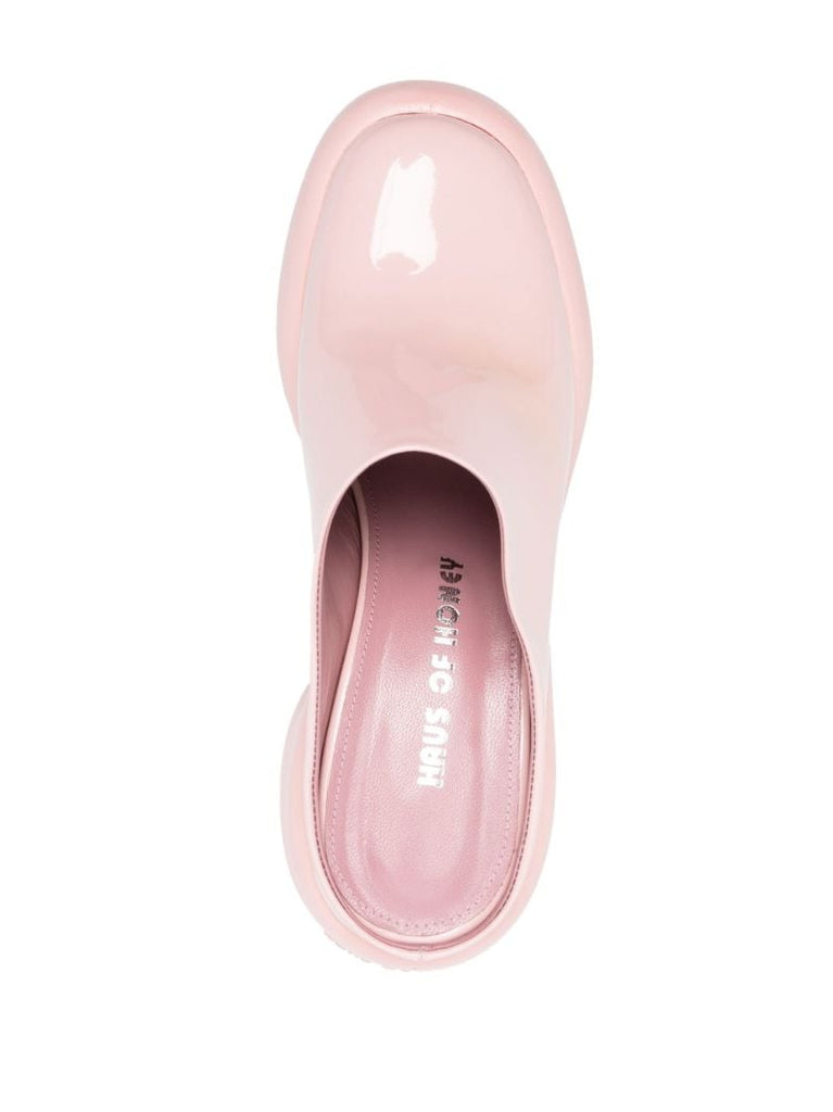Pink Honey Bubble 120 Platform Mules