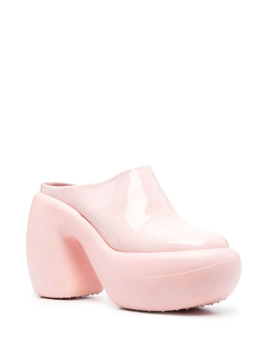 Pink Honey Bubble 120 Platform Mules