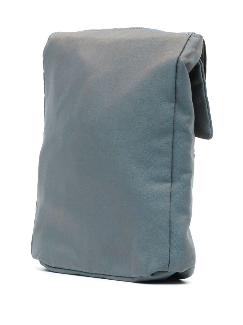 Blue Ghosting Cross Body Bag