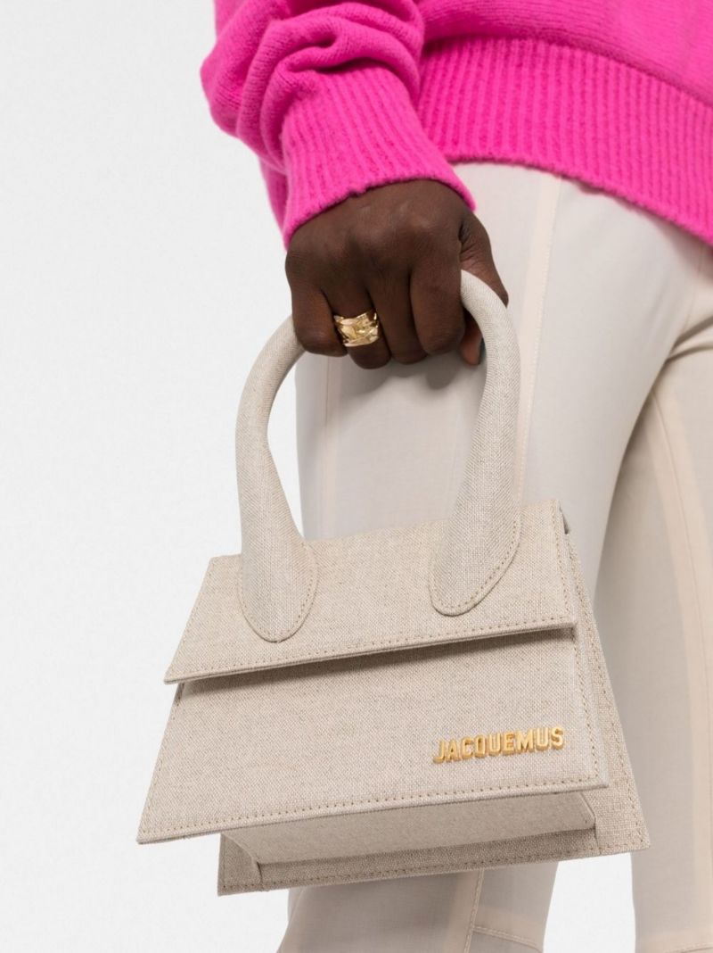 Neutral Le Chiquito Moyen Top Handle Bag