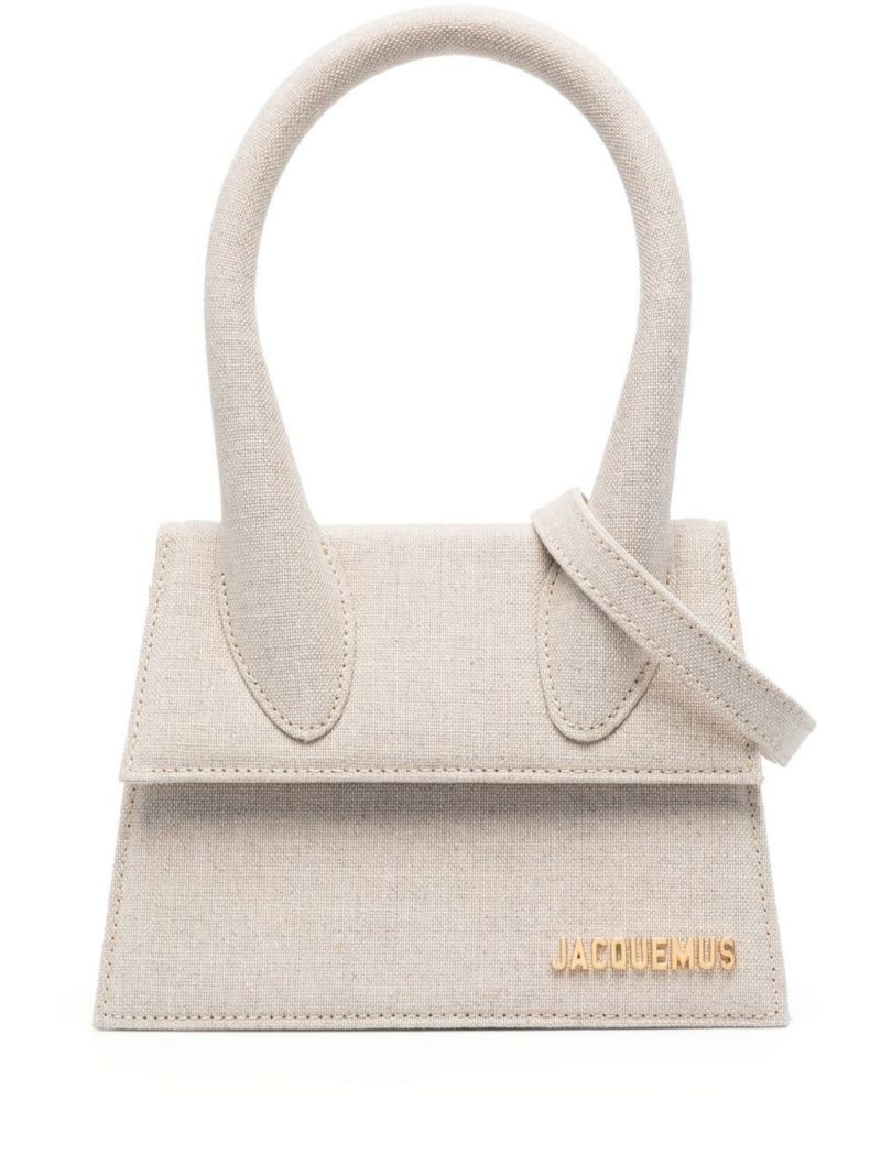 Neutral Le Chiquito Moyen Top Handle Bag