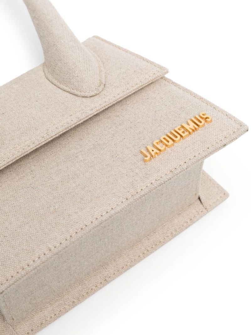 Neutral Le Chiquito Moyen Top Handle Bag