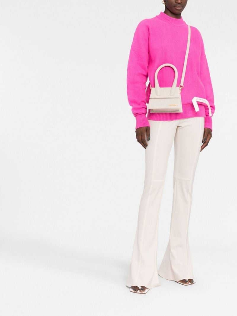 Neutral Le Chiquito Moyen Top Handle Bag