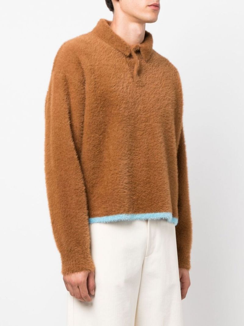 Brown Le Polo Neve Sweater