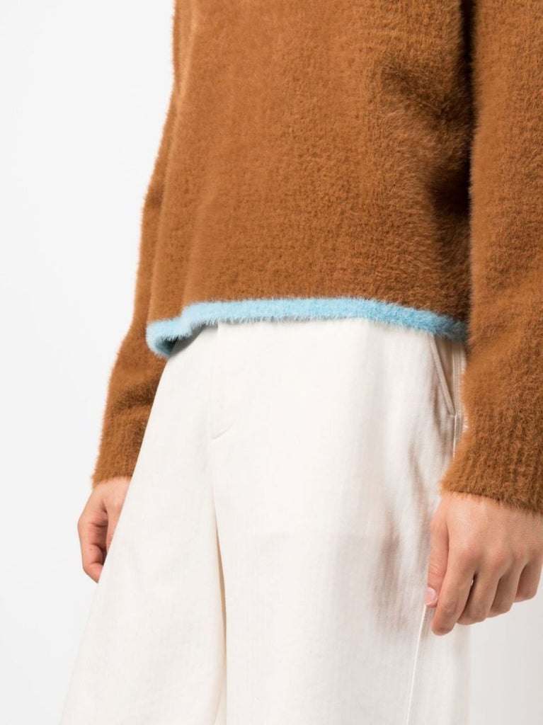 Brown Le Polo Neve Sweater