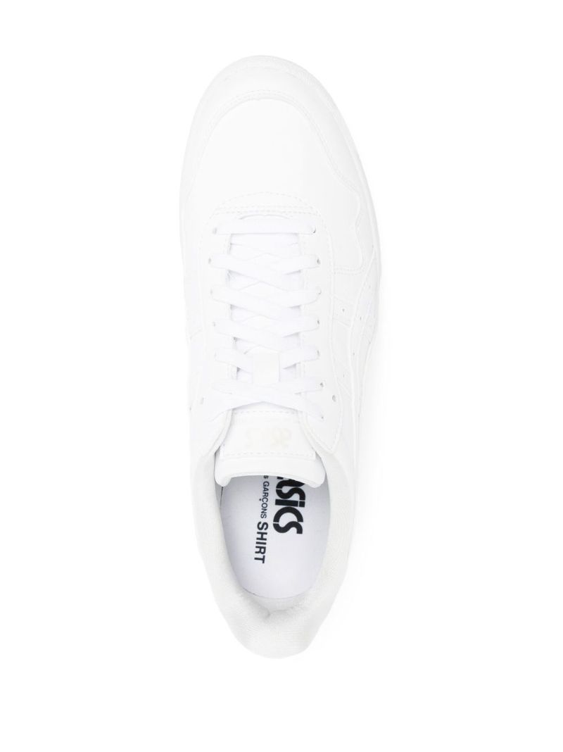 X Asics White Leather Sneakers