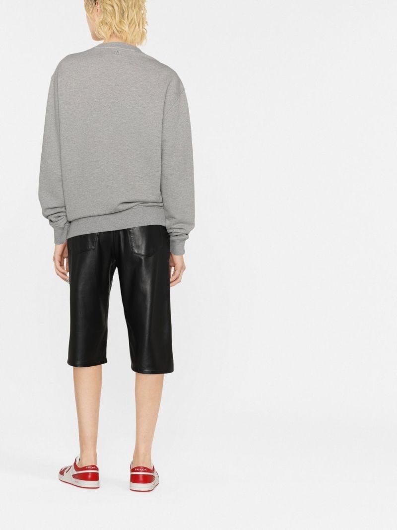Grey Ami De Coeur Cotton Sweatshirt