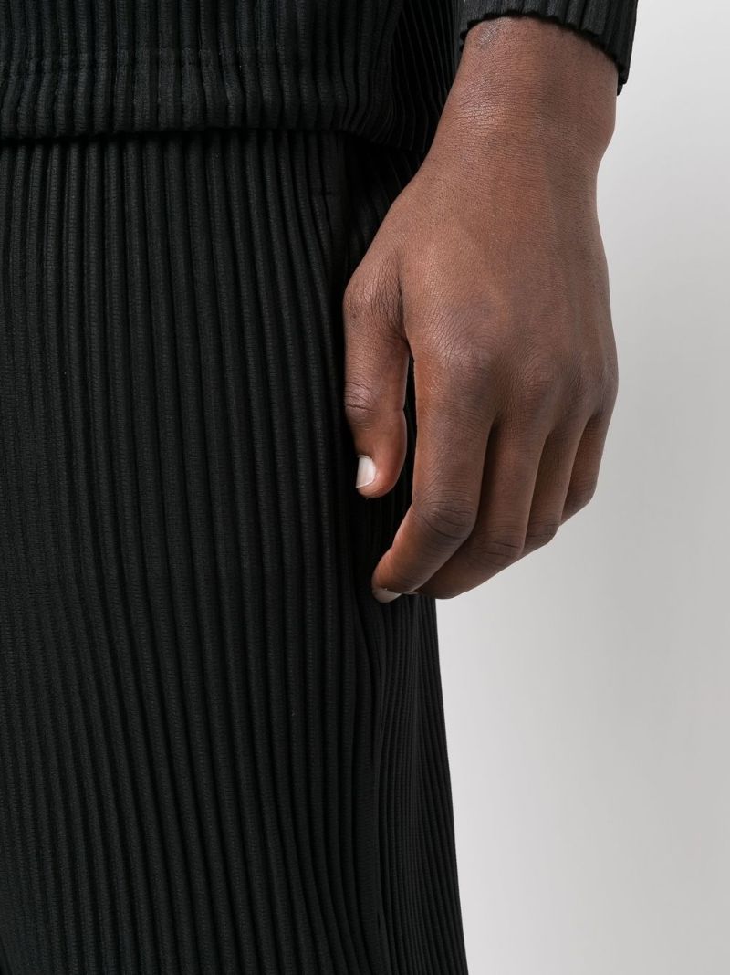 Black Mc August Straight-leg Trousers