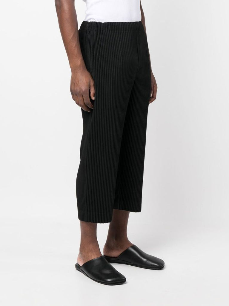 Black Mc August Straight-leg Trousers